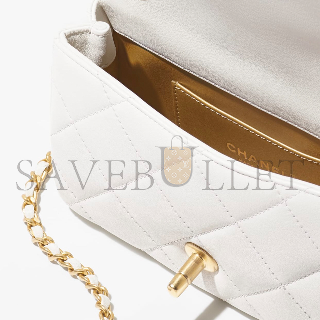 CHANEL MASTER MINI FLAP BAG AS4868 (17*11.5*5cm)